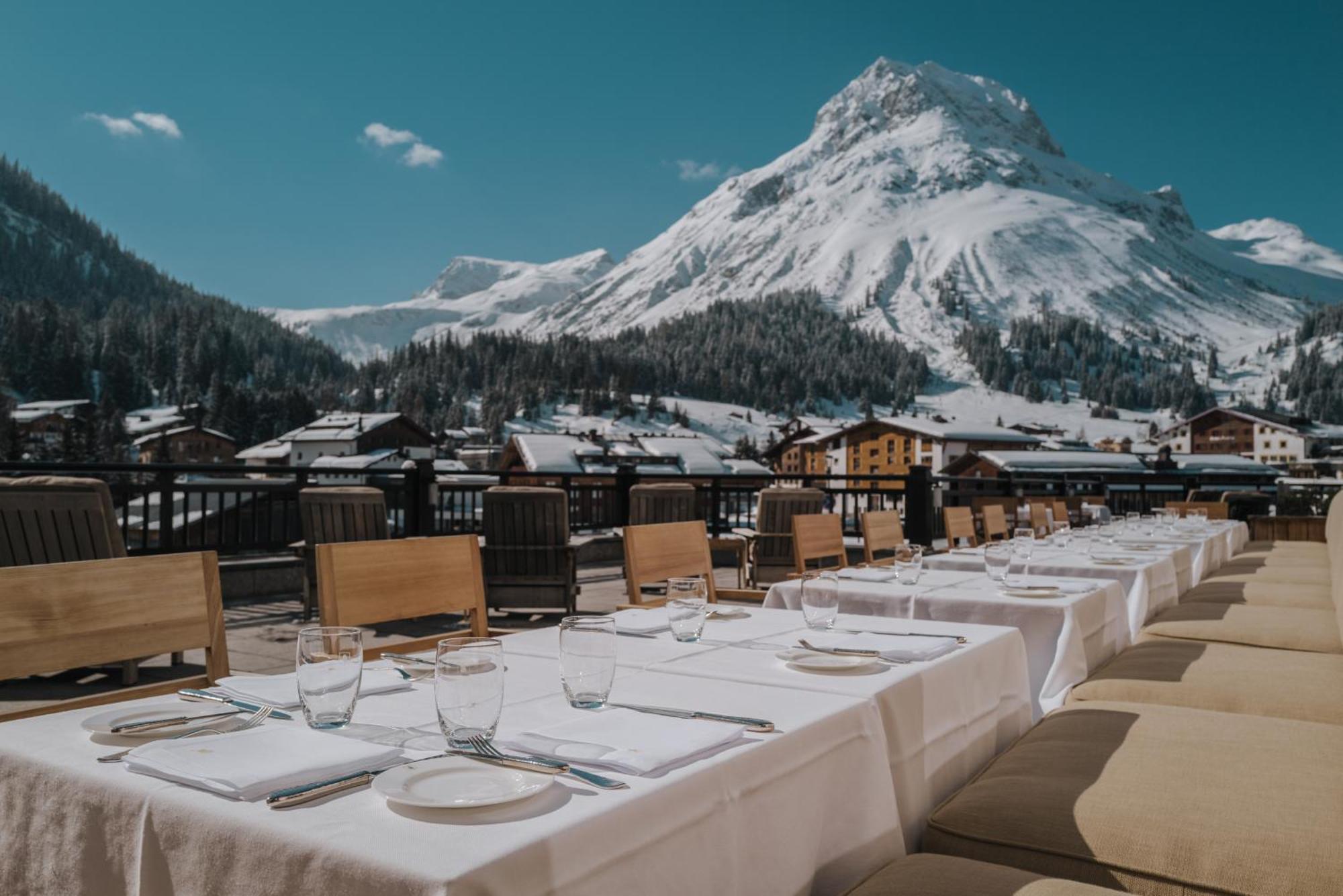 Hotel Almhof Schneider Лех ам Алберг Екстериор снимка